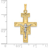 Gold INRI Cross Pendants