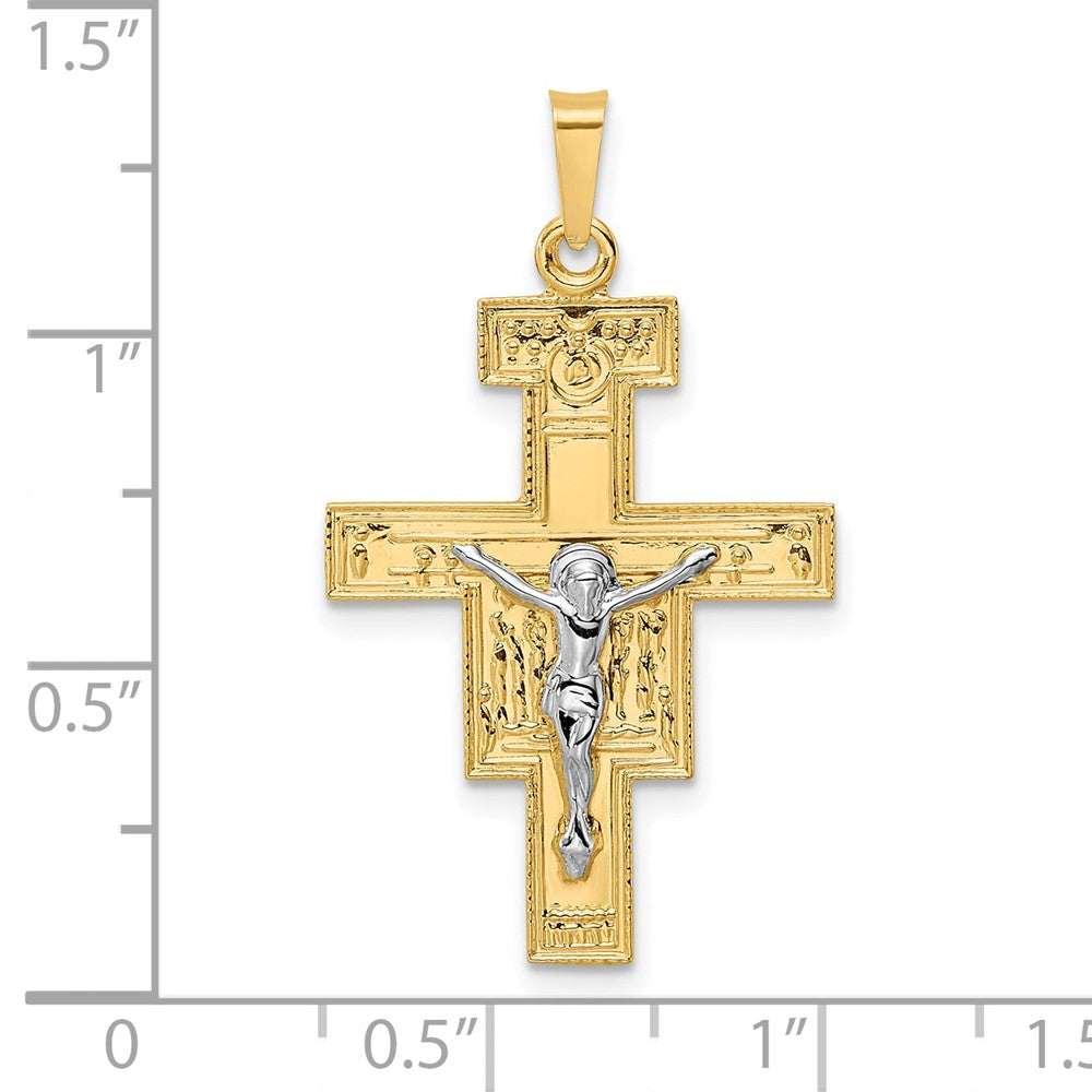 Gold INRI Cross Pendants
