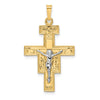 Gold INRI Cross Pendants