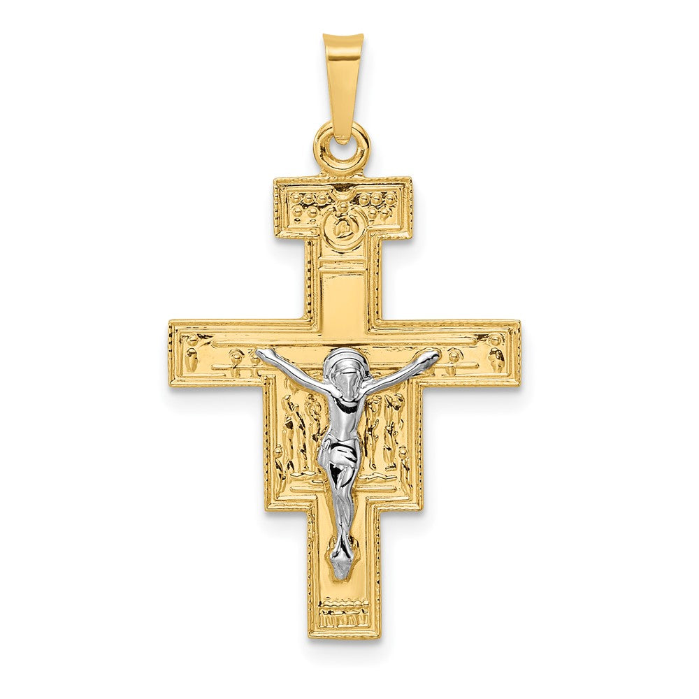 Gold INRI Cross Pendants