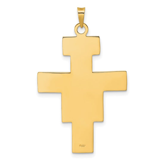 Gold INRI Cross Pendants
