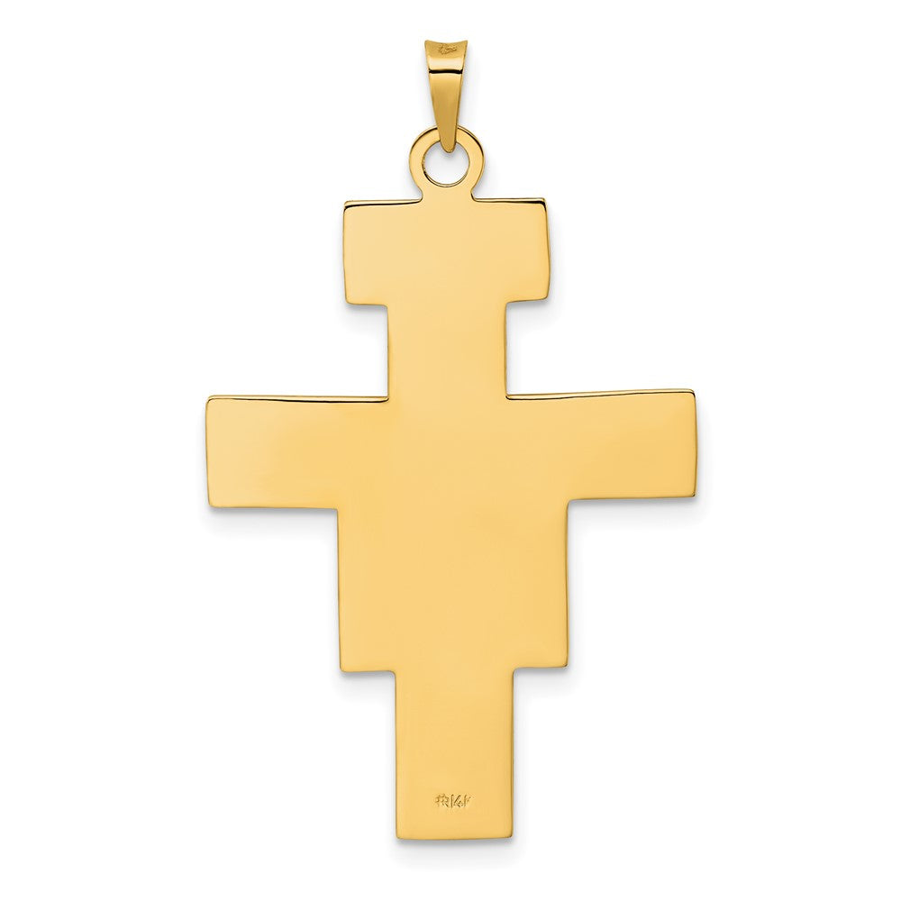 Gold INRI Cross Pendants