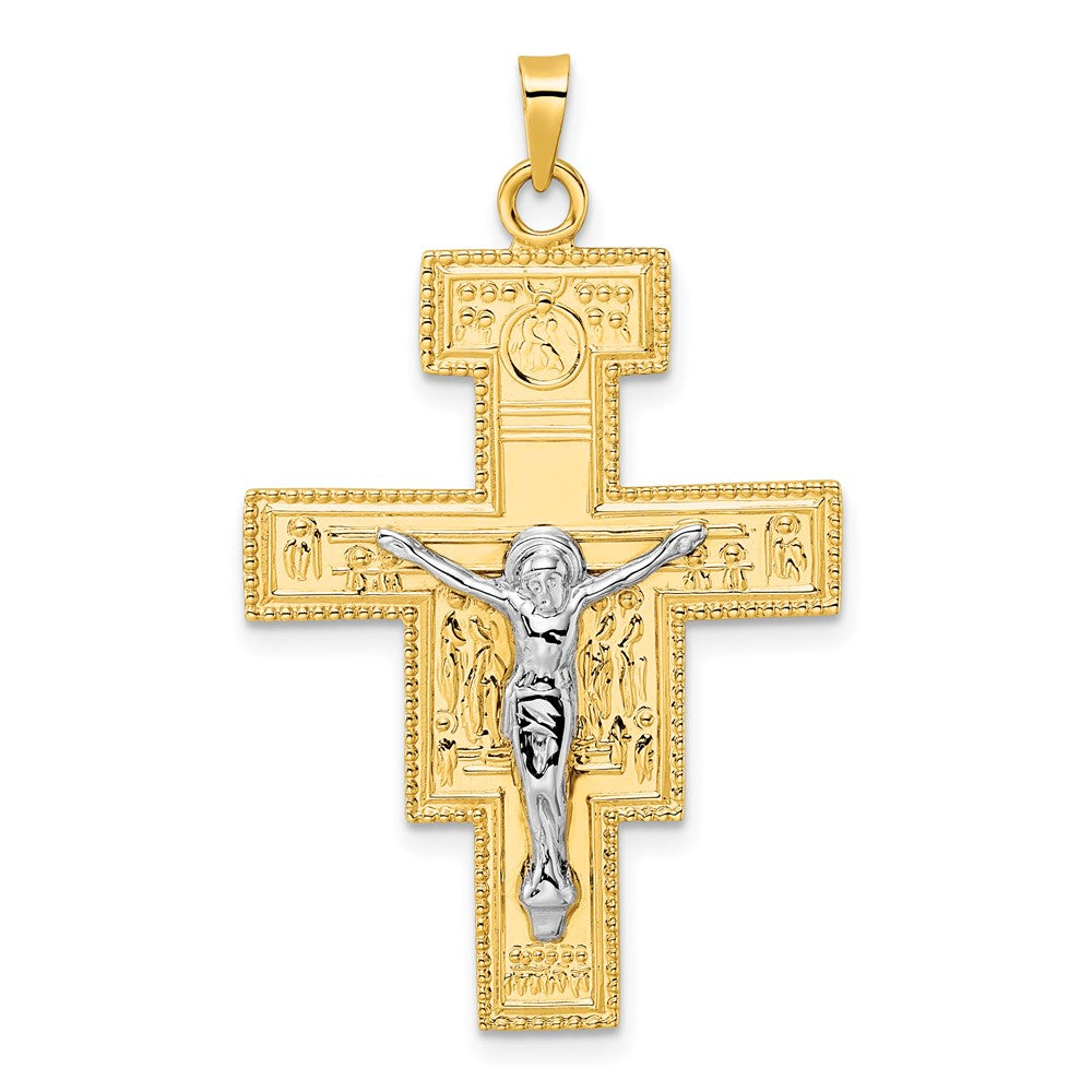 Gold INRI Cross Pendants