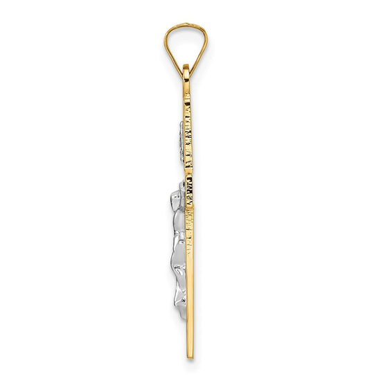 Gold INRI Crucifix Pendants