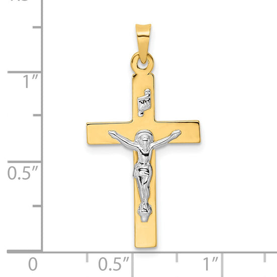 Gold INRI Crucifix Pendants