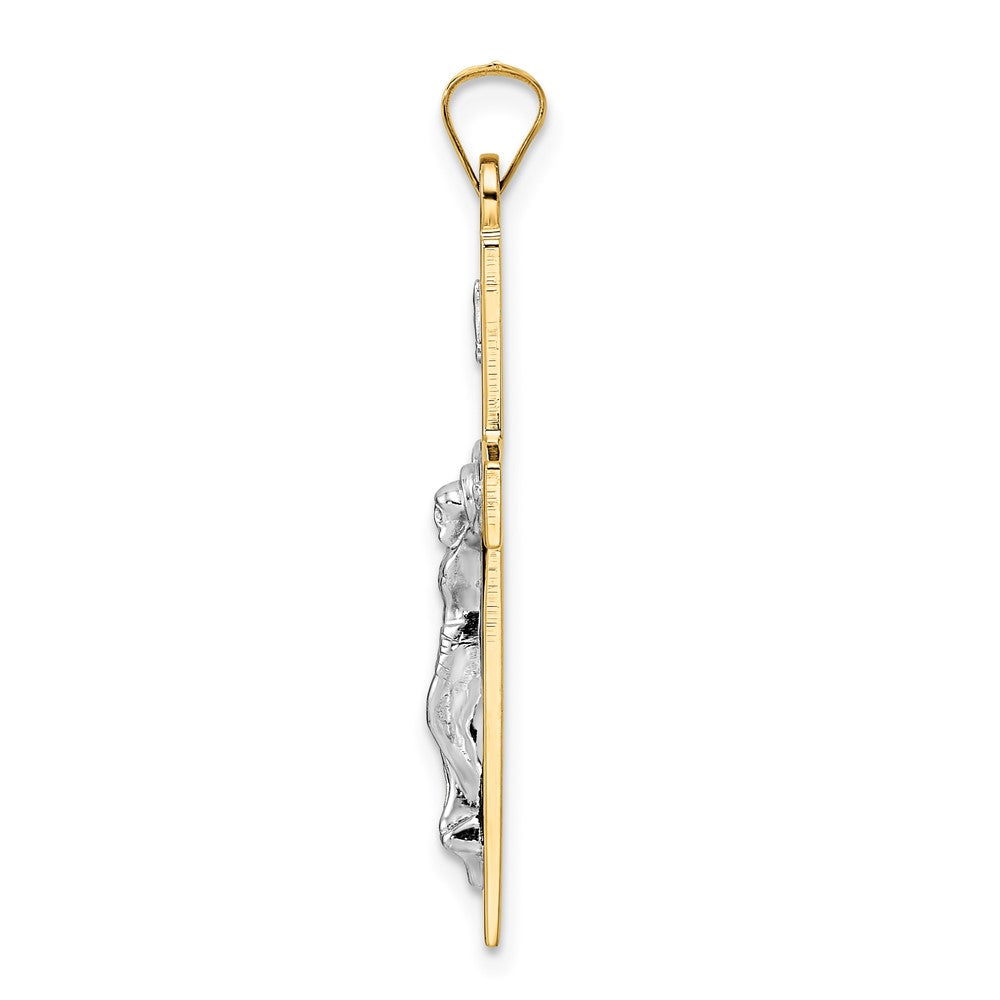Gold INRI Crucifix Pendants