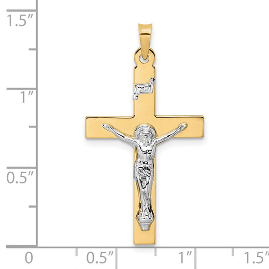 Gold INRI Crucifix Pendants
