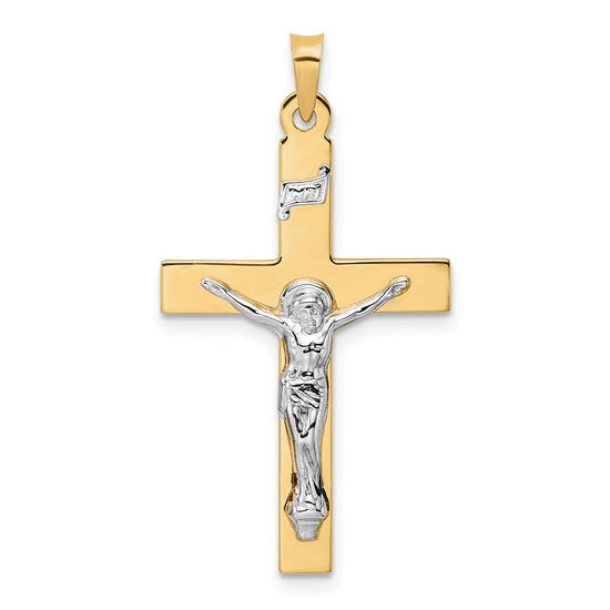 Gold INRI Crucifix Pendants