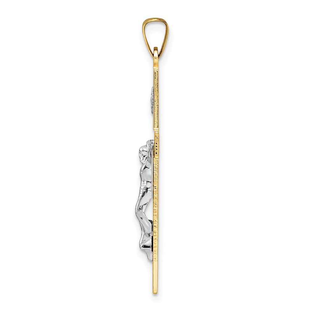 Gold INRI Crucifix Pendants