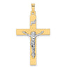 Gold INRI Crucifix Pendants