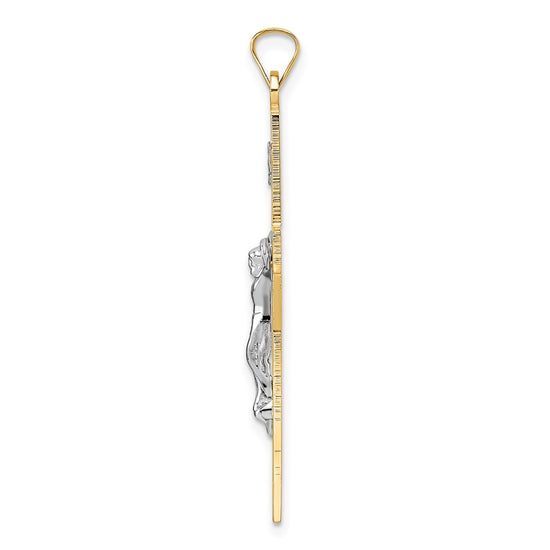 Gold INRI Crucifix Pendants
