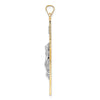 Gold INRI Crucifix Pendants