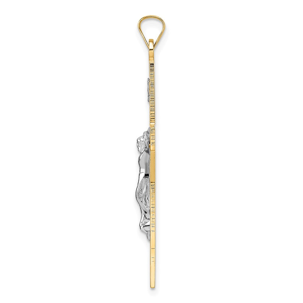 Gold INRI Crucifix Pendants