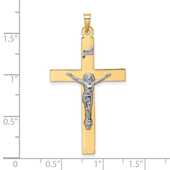 Gold INRI Crucifix Pendants