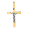 Gold INRI Crucifix Pendants