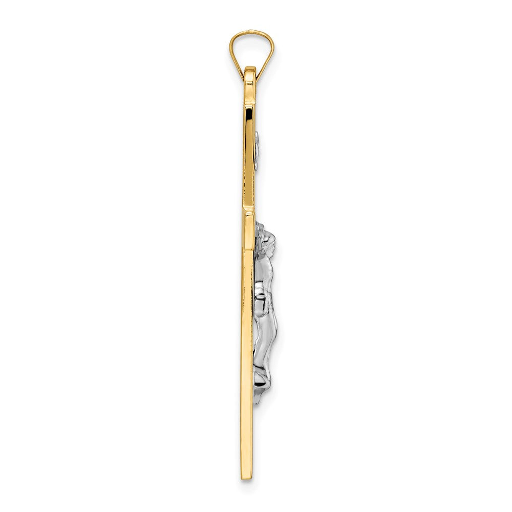 Gold INRI Crucifix Pendants