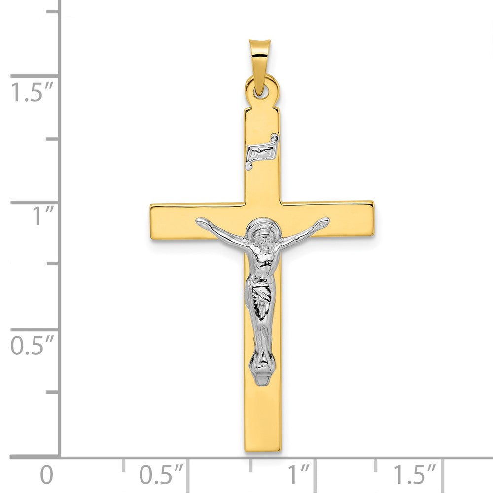 Gold INRI Crucifix Pendants