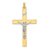 Gold INRI Crucifix Pendants