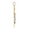 Gold INRI Crucifix Pendants