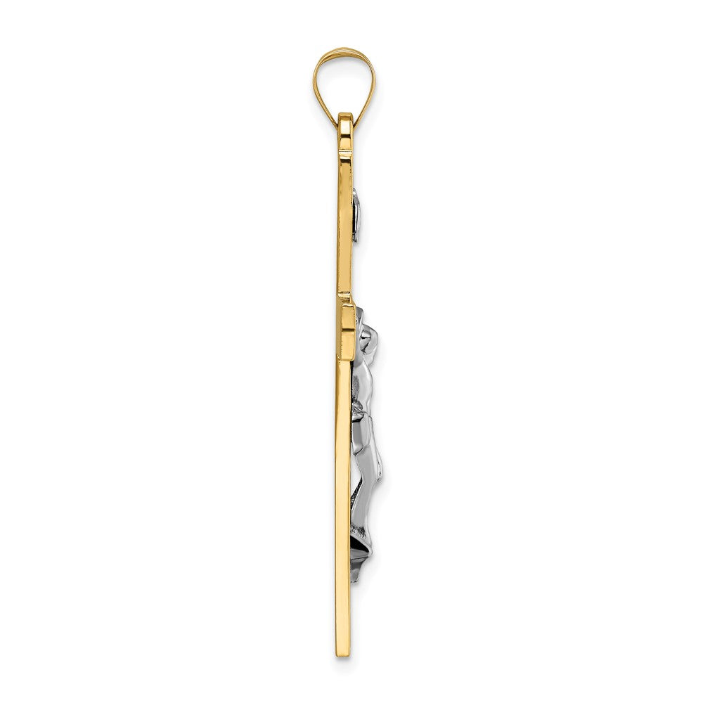 Gold INRI Crucifix Pendants