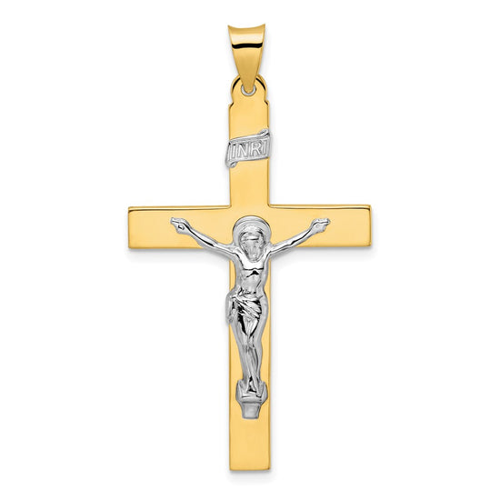 Gold INRI Crucifix Pendants