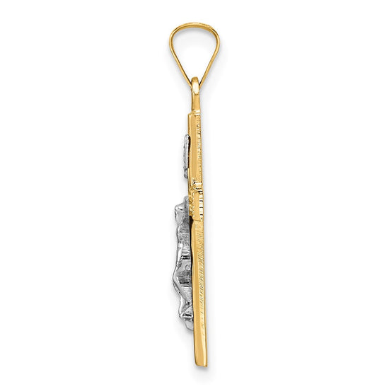 Gold INRI Crucifix Pendants