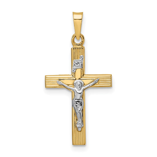 Gold INRI Crucifix Pendants