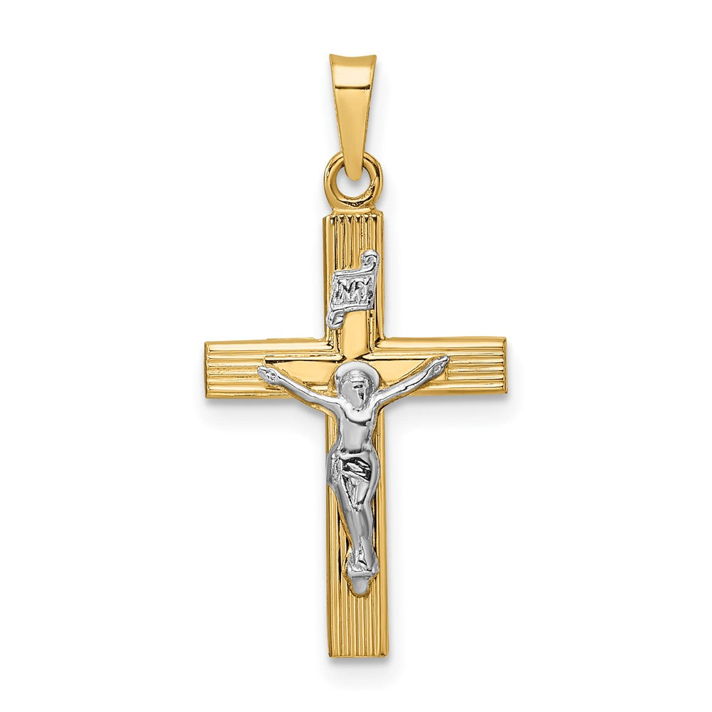 Gold INRI Crucifix Pendants