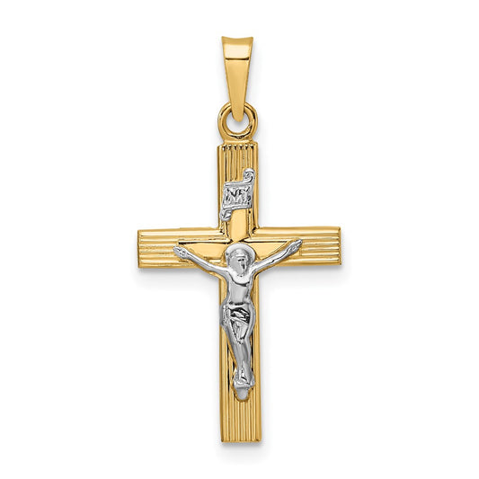 Gold INRI Crucifix Pendants