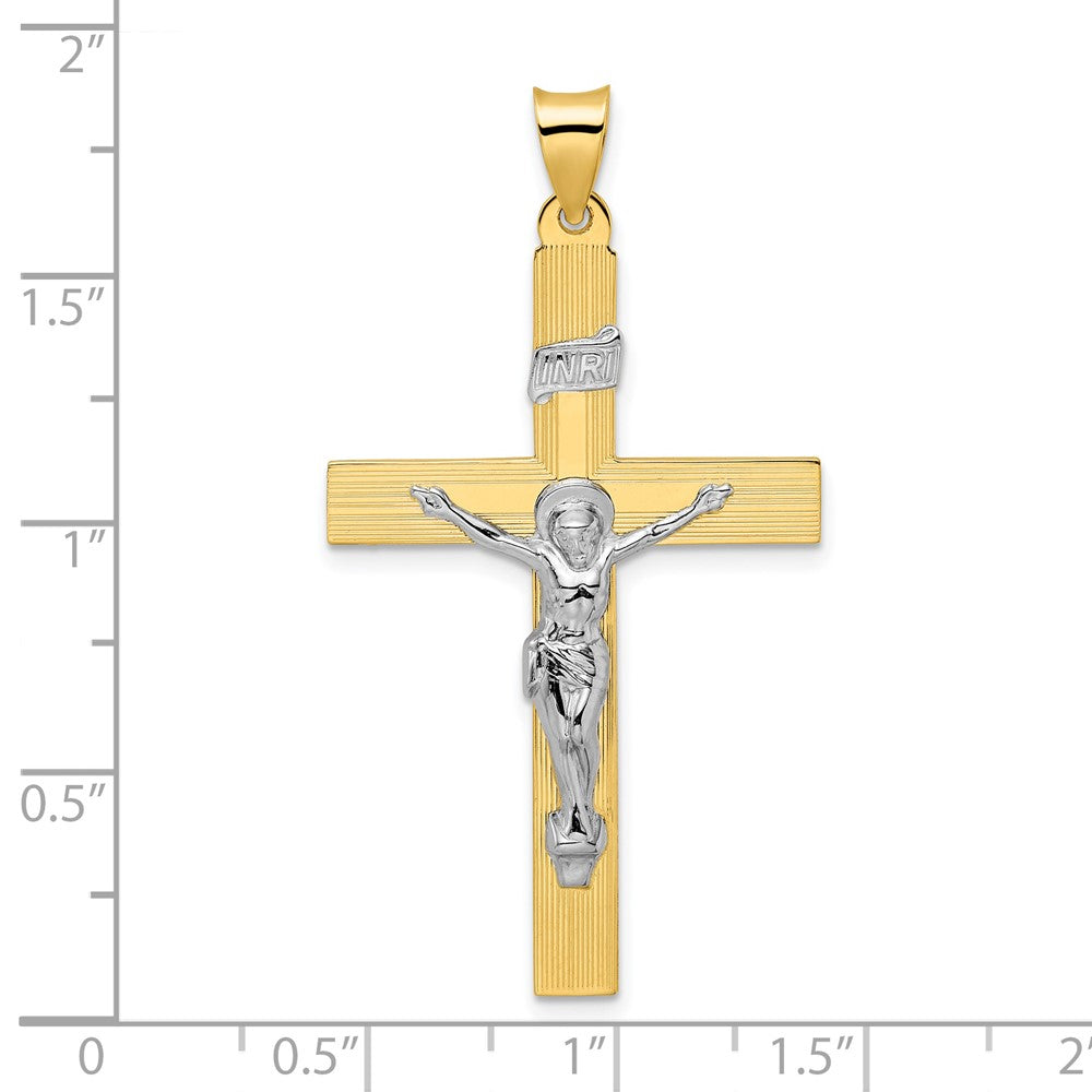 Gold INRI Crucifix Pendants