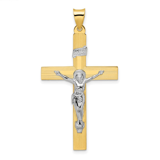Gold INRI Crucifix Pendants
