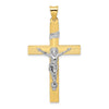 Gold INRI Crucifix Pendants