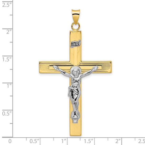 Gold INRI Crucifix Pendants