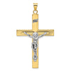 Gold INRI Crucifix Pendants