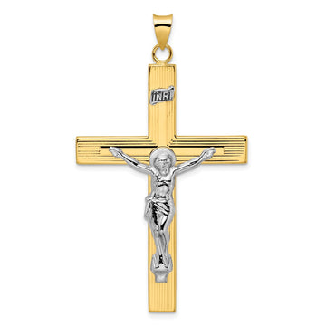 Gold INRI Crucifix Pendants
