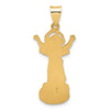 14k Hollow Divine Child Jesus Figure Charm