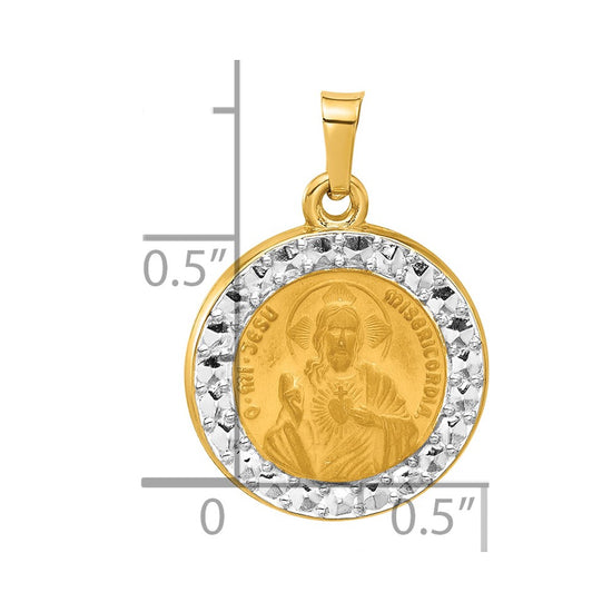 Gold Sacred Heart Pendants