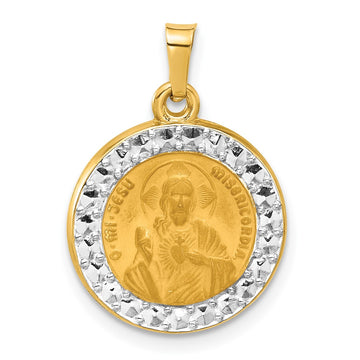 Gold Sacred Heart Pendants