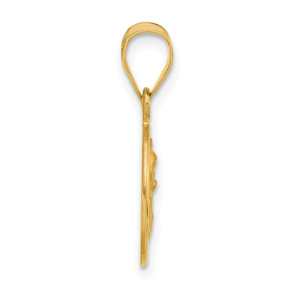 Gold Our Lady of Perpetual Help Pendants
