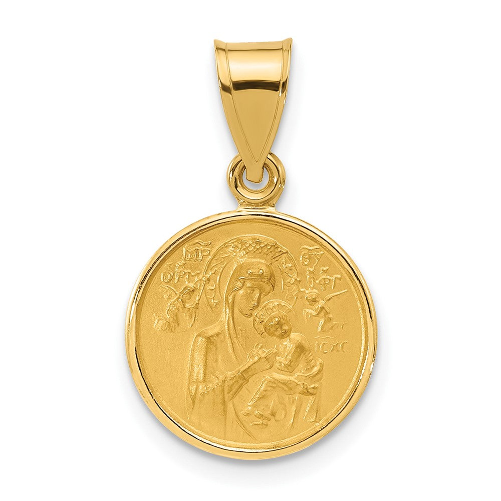 Gold Our Lady of Perpetual Help Pendants
