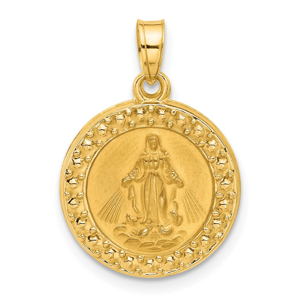Gold Miraculous Medal Pendants