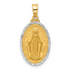Gold Miraculous Medal Pendants
