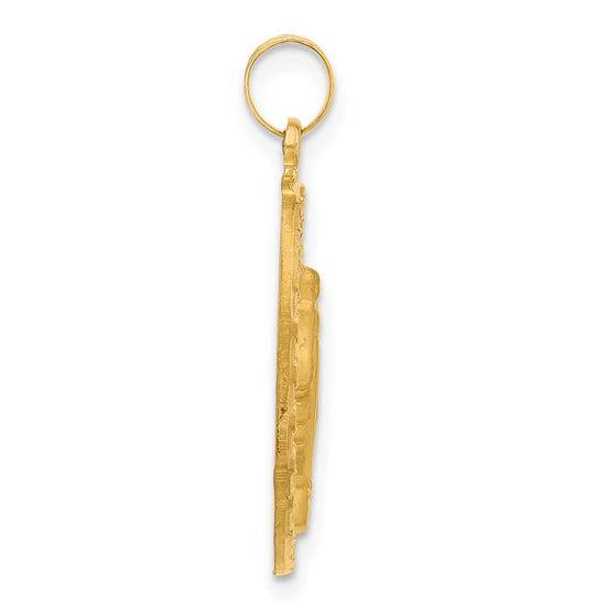 Gold Miraculous Medal Pendants