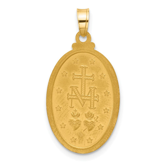 Gold Miraculous Medal Pendants