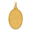 Gold Miraculous Medal Pendants