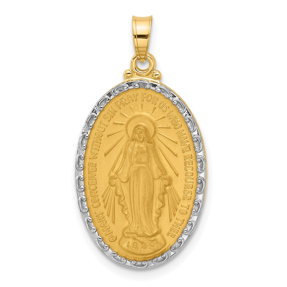 Gold Miraculous Medal Pendants
