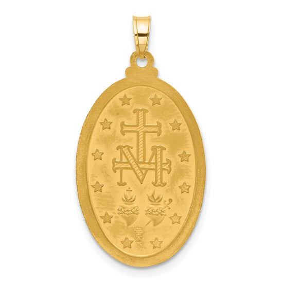 Gold Miraculous Medal Pendants