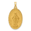 Gold Miraculous Medal Pendants