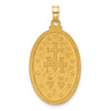 Gold Miraculous Medal Pendants