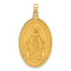 Gold Miraculous Medal Pendants